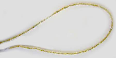 Yellow Diamond Beads