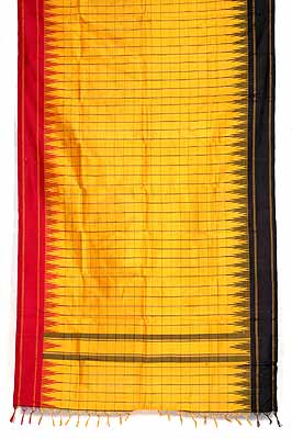 Ikat Silk Dupatta- Pd- 33