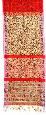 Tussar Shaded Dupatta Pd-79