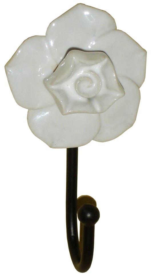 Flower Ceramic Hook