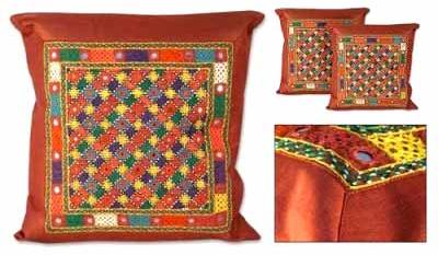 Colorful Medley Cushion Cover