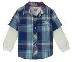 Printed Kids Woven Shirt, Feature : Anti-Shrink, Breathable, Eco-Friendly