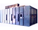 Side Draft Spray Painting Booth