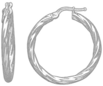 Plated Hoop Earrings DTSE000003