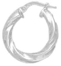 Plated Hoop Earrings DTSE000008