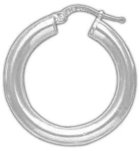 Plated Hoop Earrings  DTSE000010