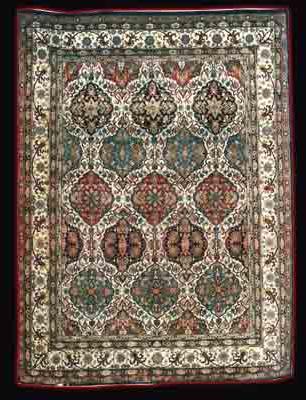 Hand Knotted Kashan Carpets- Psc-460