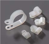 Nylon 66 P Clips Cable Clamps