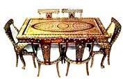 Antique Dining Table Set WF-01