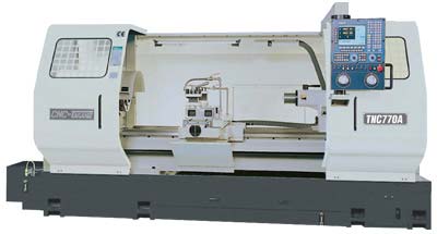 Flat Bed CNC Lathe Machine (Model No. 660A/770A/890A)