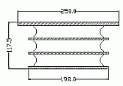 Metal Bonded Rubber Pad for Side Bearer