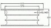 Secondary Rubber Spring for Locomotives (side Bearer)