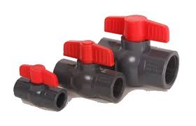 Compact ball valves