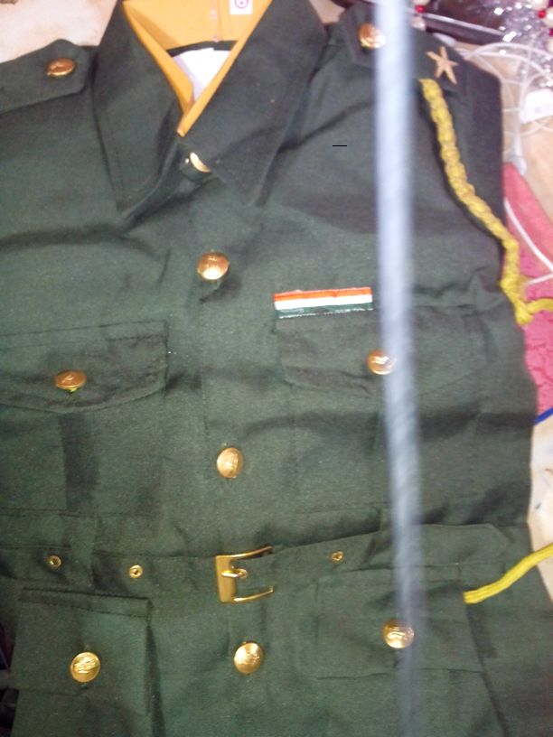 Army Offficer and Subhsh Chander Bose Costumes