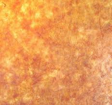 Orange mica sheet for lamp shades