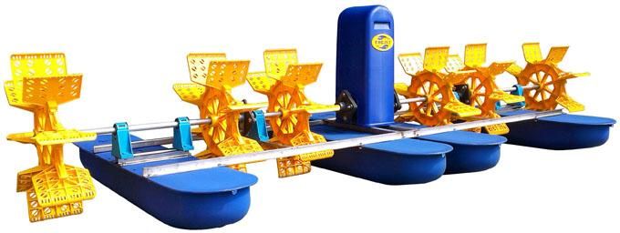 6-impeller Long Arm Paddle Wheel Aerator