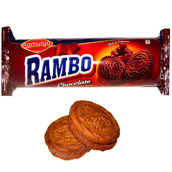 Amulya soft Rambo Cream Biscuits, Shelf Life : 24 Months