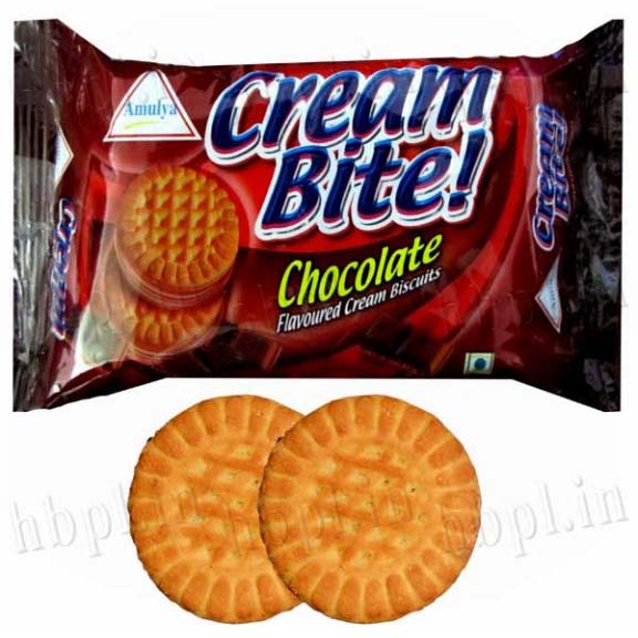 Cream Bite Sandwich Biscuits / Sandwich Puffs
