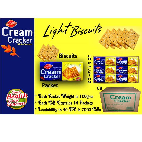 Cream Crackers / Biscuits
