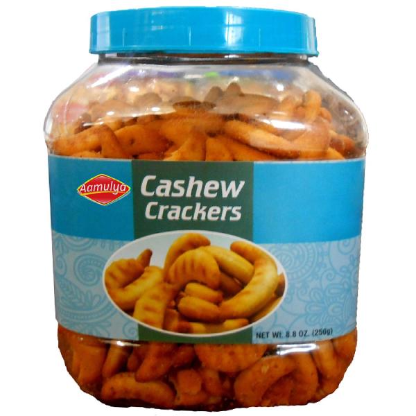Cashew Crackers / Crunchy Crackers, Style : Snacks