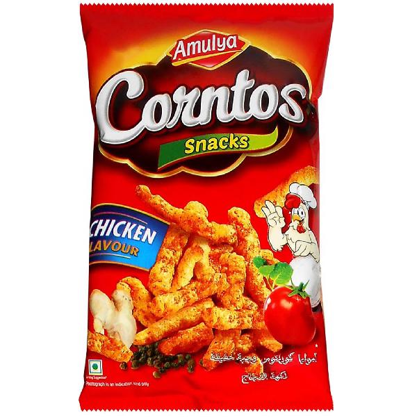 Amulya snack chips, Taste : chicken flavour