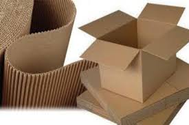 Corrugated box paper