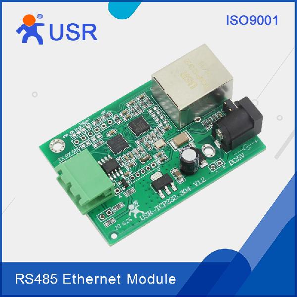 Usr iot usr tcp232 304. Rs485 с Ethernet модуль. Usr-tcp232-304. Ethernet to rs485.