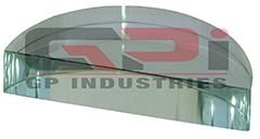 GLASS BLOCK, SEMICIRCULAR