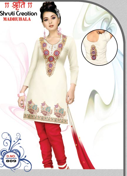 Banarasi Jacquard Dress Material
