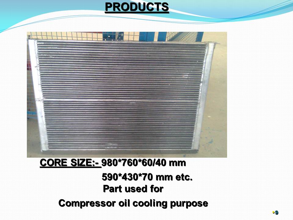 Aluminum Oil Cooler