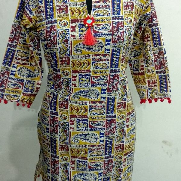 ladies cotton kurtis