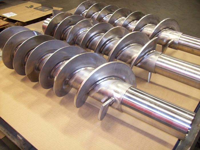 Conveyor screws