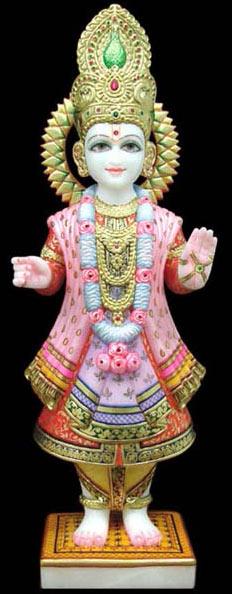 Marble Swaminarayan Statue