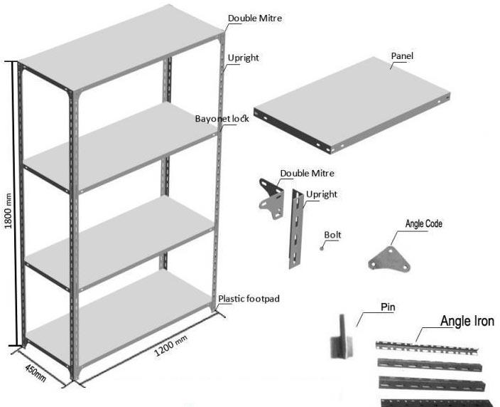 Slotted Angle Rack