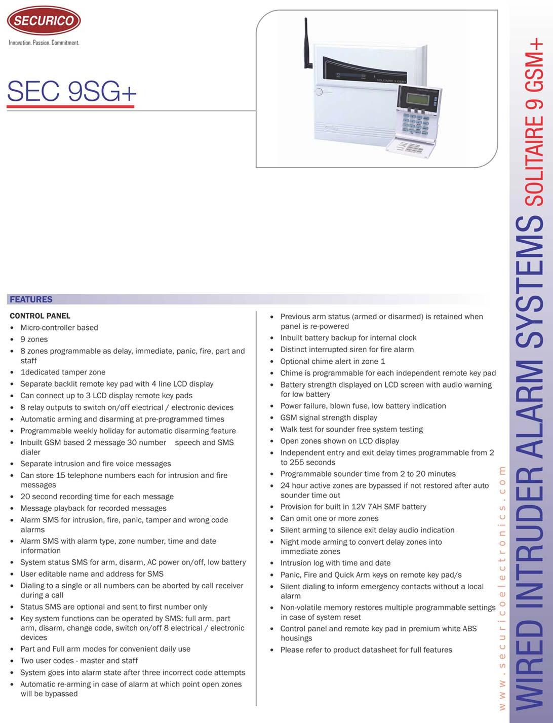 Securico Security Alarm System