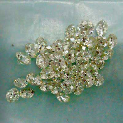 Round Lc Diamond, for Jewellery, Size : 1mm - 2mm