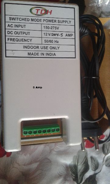 TDH CCTV SMPS 5Amp, Output Type : 12v DC