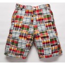 Mens Patchwork Shorts with Lining