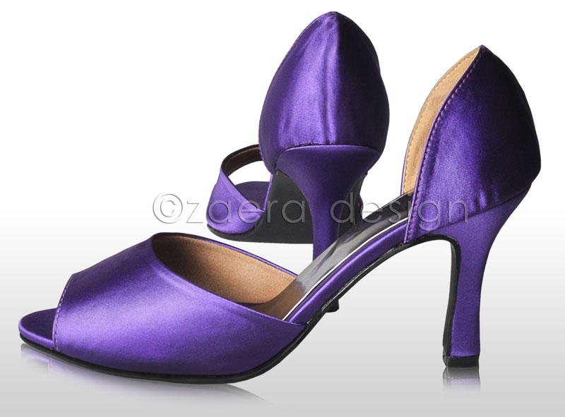 Purple High Heels Sandals