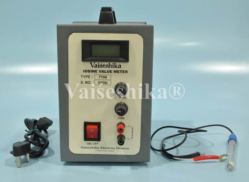 Digital Iodine Value Meter