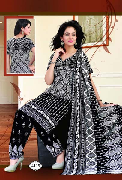 salwar top material