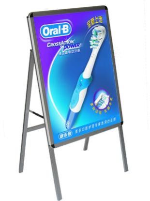 Advertising Aluminum Poster Frame Stand