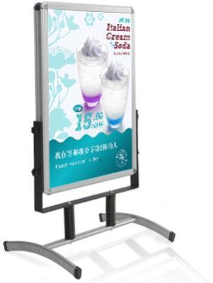 Aluminum Outdoor Poster Stand