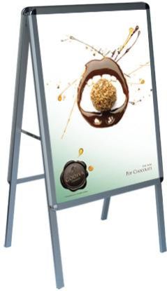 Aluminium Poster Stand