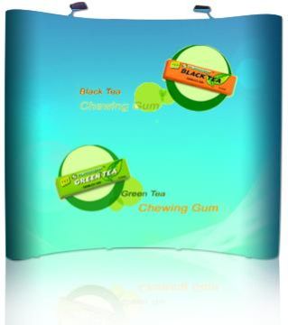 Aluminum Spring POP Up Display Stand