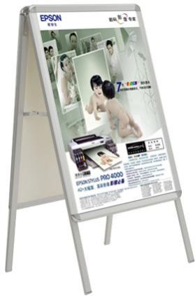 Aluminium Alloy Poster Stand