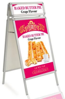 Aluminum Poster Stand