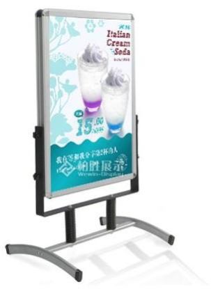 Movable Poster Stand Outdoor Poster Stand