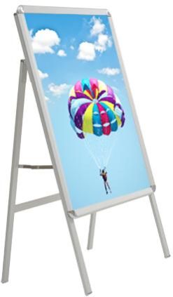 One Sided Aluminum Poster Stand