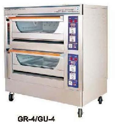 Double Deck Oven (GR models for Gas, GU for Elect.)